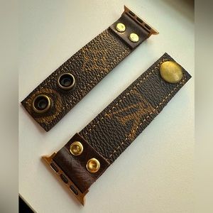 Authentic Louis Vutton Apple Watch BAND for 38/40/41 mm size. NEVER WORN.